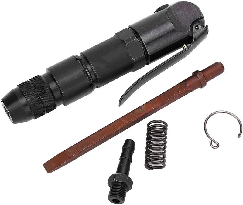 FUZHUI Pneumatic Shovel - Air Hammer Gun Handheld, Air Hammer Gun Pneumatic Hammer Shovel Tool for Air Chisel Paint Removing Deburring (CZ1 PT1/4in Japanese Connector, 1.5J, 60CZ) - Image 1